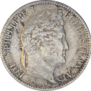 ½ franc Louis Philippe 1840 B - Avers