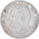 ½ Gulden 1838 Hesse-Darmstadt Ludwig II - Avers