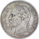 2 francs Napoléon III 1867 K - Avers