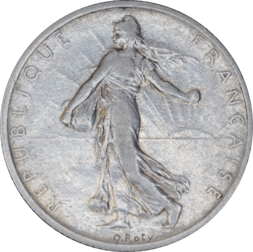 Avers 2 francs Semeuse 1900