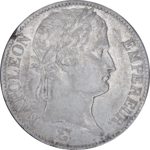 5 francs Napoléon Ier 1811 A - Avers