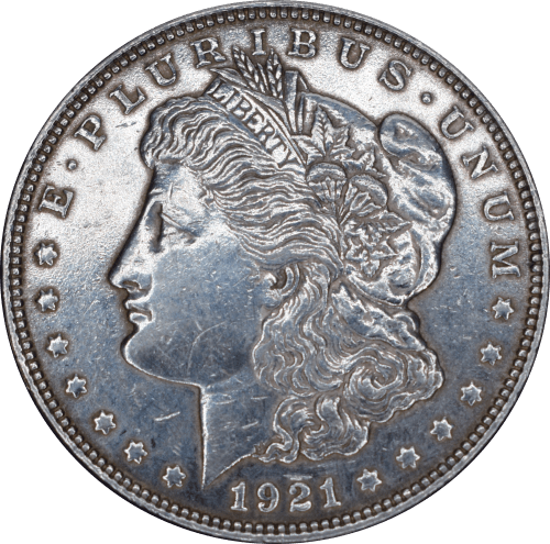 1 dollar "Morgan Dollar" 1921 - Avers