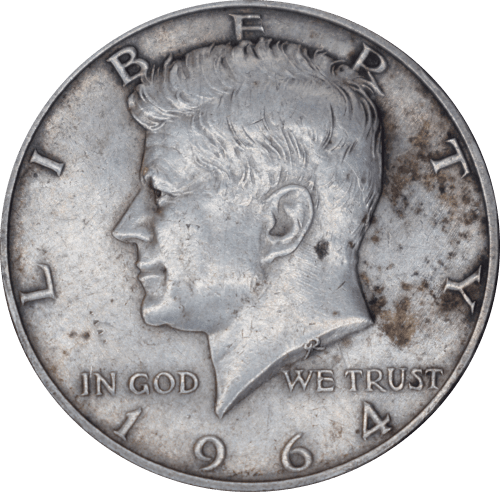 Avers ½ dollar 1964 D "Kennedy Half Dollar"
