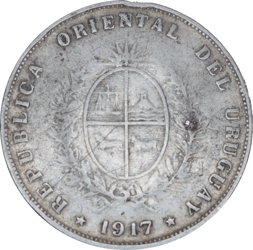 Avers 50 centesimos 1917
