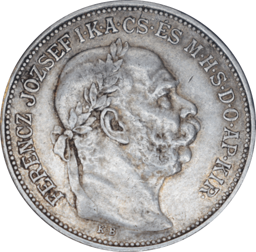2 korona François-Joseph Ier 1913 KB - Avers