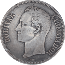 5 Bolivars 1924 - Avers