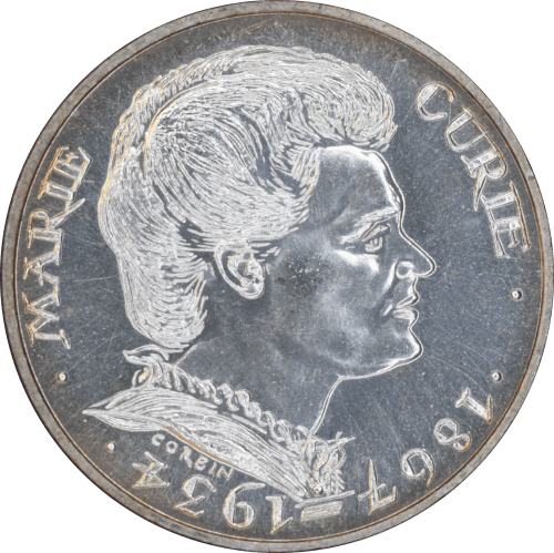 100 francs Marie Curie 1984 - Avers