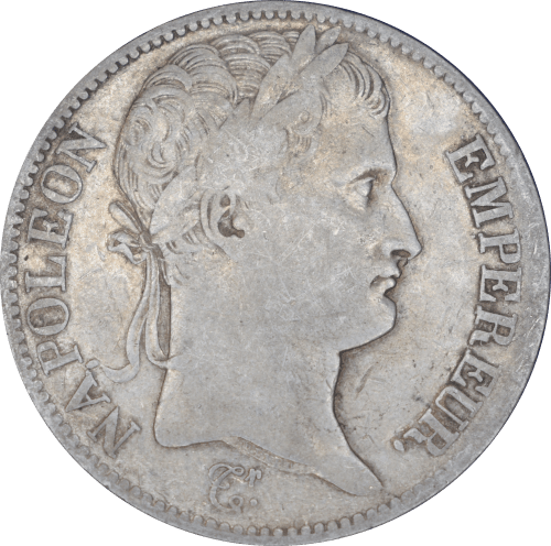 Avers 5 francs Napoléon Ier 1810 A