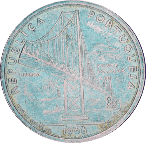 Avers 20 escudos 1966 Pont Salazar