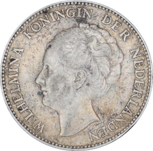 Avers 1 Gulden Wilhelmina 1930