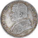 20 baiocchi - Pie IX 1865 R - Avers