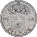 50 öre 1930 Gustaf V - Avers