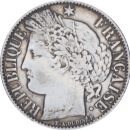 1 franc Cérès 1887 A - Avers