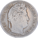 1 Franc Louis-Philippe 1837 W - Avers