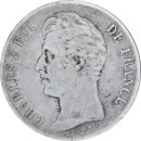 1 franc Charles X 1827 K - Avers
