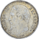 1 franc Napoléon III 1859 A - Avers