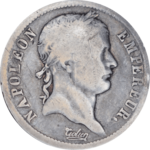 2 francs Napoléon 1811 B - Avers