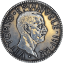 20 lires "Littore" Vittorio Emanuele III 1928 R - Avers