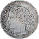 5 francs Cérès 1850 K - Avers