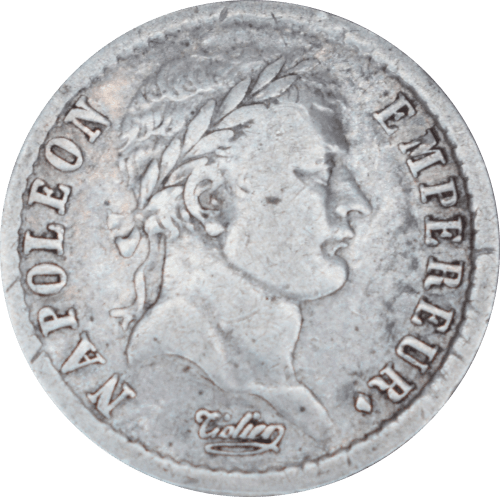 Demi franc Napoléon Empereur 1808 BB - Avers