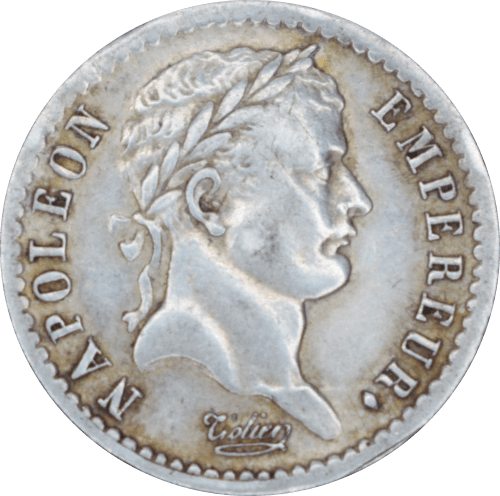 Demi franc Napoléon Empereur 1813 A - Avers