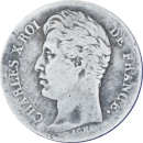 ½ franc Charles X 1829 L - Avers
