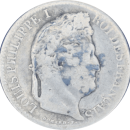 ½ franc Louis Philippe 1831 W - Avers