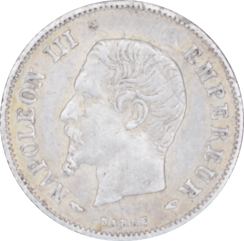 20 centimes Napoléon III 1855 A - Avers