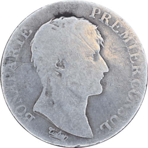 1 franc Bonaparte AN XI(1802) A - Avers