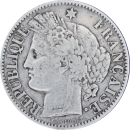 2 francs Cérès 1894 A - Avers