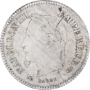 20 centimes Napoléon III 1867 K - Avers