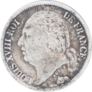 ½ franc Louis XVIII 1822 A - Avers