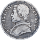 20 baiocchi - Pie IX 1850 R - Avers