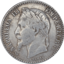 50 Centimes Napoleon III 1866 K - Avers