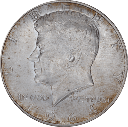 1/2 dollar Kennedy 1964 D - Avers