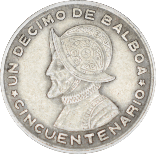 1/10 balboa 1953 - Avers