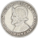 1/10 balboa 1953 - Avers