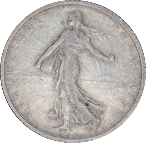 Avers 1 franc Semeuse 1904