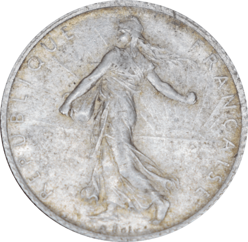 Avers 1 franc Semeuse 1911
