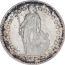 1/2 franc Helvetia debout 1953 - Avers