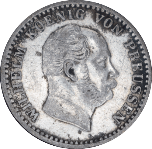 2½ silbergroschen Wilhelm I 1869 B - Avers