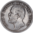 1 krona Oscar II 1898 - Avers