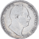 6 pence Guillaume IV 1834 - Avers