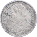 10 Soldi Pius IX 1868 R - Avers