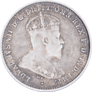 Avers 3 Pence - Edward VII 1910