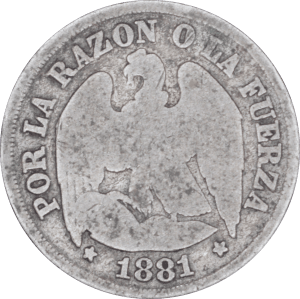 Avers 1 decimo 1881