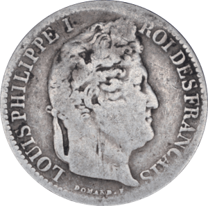 Avers 50 centimes Louis Philippe I 1847 A