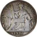 20 cents Indochine française 1921 A - Avers