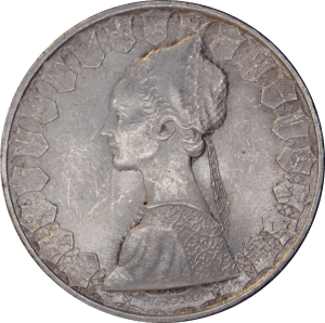 Avers 500 lires 1958 R