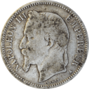 1 franc 1867 A Napoléon III - Avers